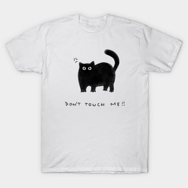 Antisocial cat T-Shirt by Ephemeral Cloud